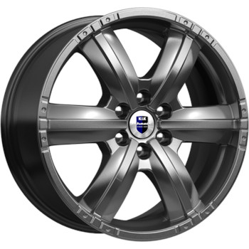 Диск K&K Окинава 18x8 6x139.70 ET25 DIA106.10 дарк платинум