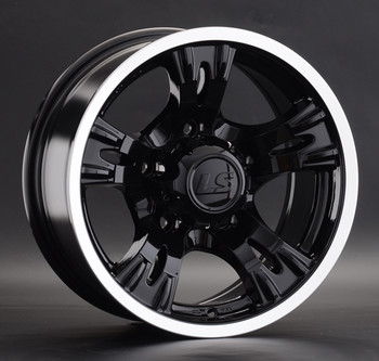 Диск LS wheels 883 15x7 5x139.70 ET-10 DIA108.10 BKL