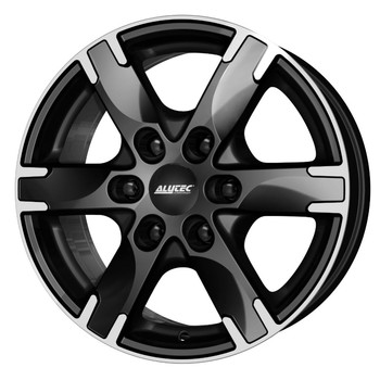 Диск ALUTEC Titan 16x7 6x139.70 ET55 DIA93.10 Diamond Black Front Polished