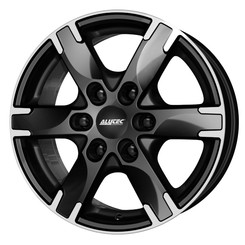 Диск ALUTEC Titan 16x7 6x139.70 ET55 DIA93.10 Diamond Black Front Polished