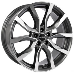 Диск MAK KOLN 21x9.50 5x114.30 ET48 DIA76.10 Gunmetal Mirror Face