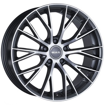 Диск MAK MUNCHEN 20x9.50 5x120 ET44 DIA72.60 Gun Metallic Mirror Face