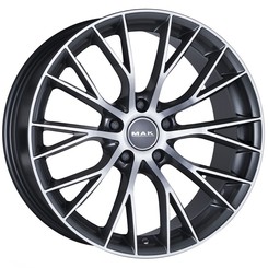 Диск MAK MUNCHEN 20x9.50 5x120 ET44 DIA72.60 Gun Metallic Mirror Face