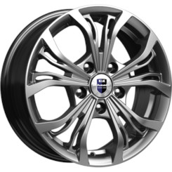 Диск K&K Аламида 17x7 5x100 ET38 DIA67.10 дарк платинум