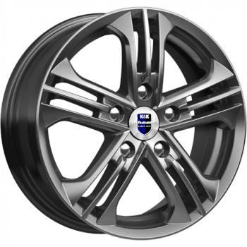 Диск K&K Trinity 15x6 5x108 ET50 DIA63.30 дарк платинум