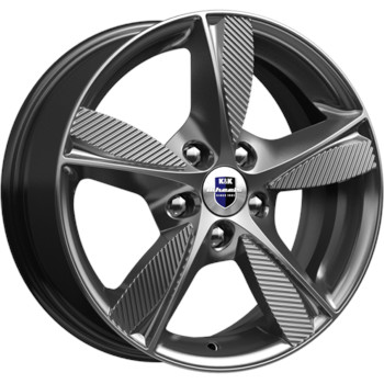 Диск K&K Кинезис 16x6.50 5x114.30 ET35 DIA67.10 дарк платинум