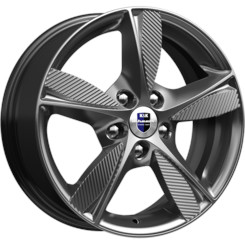Диск K&K Кинезис 16x6.50 5x114.30 ET35 DIA67.10 дарк платинум