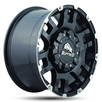 Диск BUFFALO BW-004 20x9 6x139.70 DIA106.10 gloss-black-machined-face