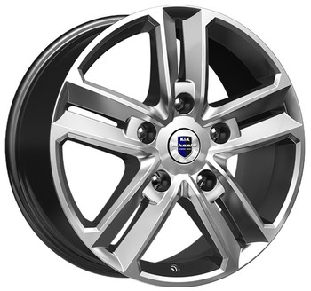 Диск K&K Backfire 18x8 5x114.30 ET45 DIA67.10 дарк платинум