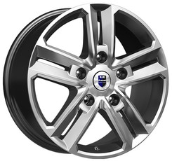 Диск K&K Backfire 18x8 5x114.30 ET45 DIA67.10 дарк платинум