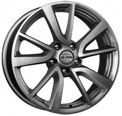 Диск K&K KC699 17x7 5x114.30 ET39 DIA60.10 дарк платинум