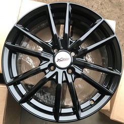 Диск X'trike X-129 16x6.50 4x114.30 ET43 DIA67.10 BK
