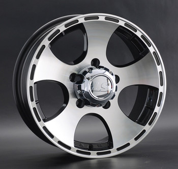 Диск LS wheels LS795 16x7 5x139.70 ET5 DIA108.60 BKF