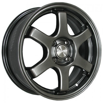 Диск Скад Киото 15x6 4x100 ET48 DIA54.10 графит