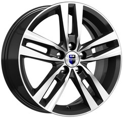 Диск K&K Rassvet 16x6.50 5x108 ET40 DIA67.10 Алмаз-черный
