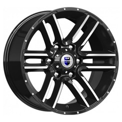 Диск K&K Алгама 17x8 6x139.70 ET-20 DIA106.10 Алмаз-черный
