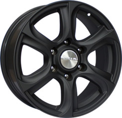 Диск Скад Скала 17x7.50 6x139.70 ET25 DIA106.10 чёрный бархат