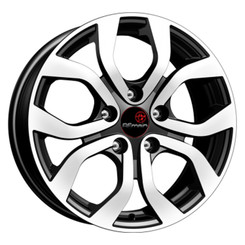 Диск Remain R164 16x6.50 5x114.30 ET45 DIA67.10 Алмаз Черный