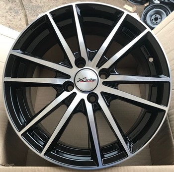 Диск X'trike X-129 16x6.50 4x114.30 ET43 DIA67.10 BK/FP