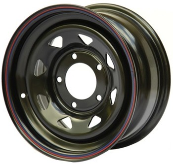Диск Off-Road-Wheels Black mat 16x8 5x139.70 ET-19 DIA110.10 черный-матовый