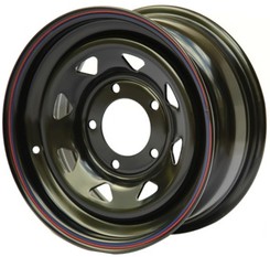 Диск Off-Road-Wheels Black mat 16x8 5x139.70 ET-19 DIA110.10 черный-матовый