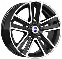 Диск K&K Арена 16x6.50 5x139.70 ET40 DIA98 Алмаз-черный