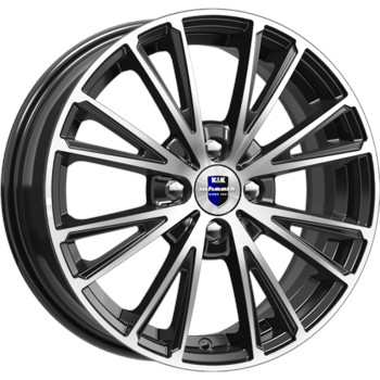 Диск K&K Меандр-оригинал 15x6 4x100 ET45 DIA67.10 Алмаз-черный