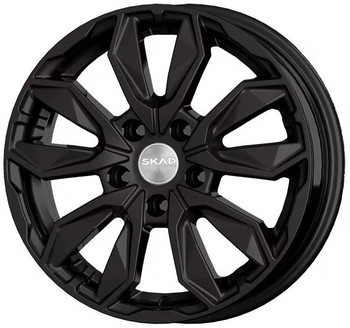 Диск Скад Нагоя 16x6 5x110 ET50 DIA67 чёрный бархат