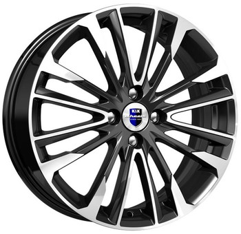 Диск K&K Сильверстоун 17x6.50 4x98 ET35 DIA58.60 Алмаз Черный