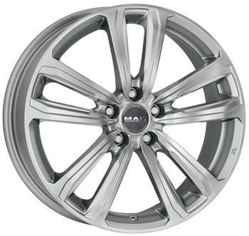 Диск MAK Magma 17x7 5x114.30 ET55 DIA56.10 Сильвер