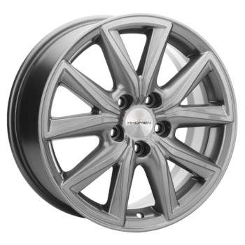 Диск Khomen 1706 17x7 5x114.30 ET50 DIA67.10 GRAY