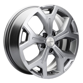 Диск Khomen 1710 17x6.50 5x120 ET55 DIA65.10 GRAY