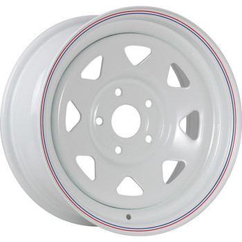 Диск Off-Road-Wheels White 17x8 6x139.70 ET10 DIA110.10 Белый