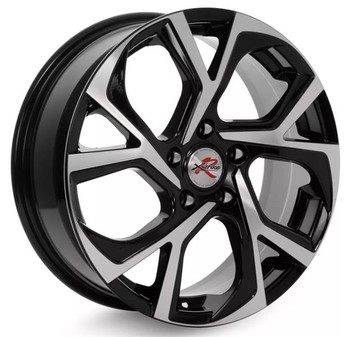 Диск X'trikeRST R087 17x6.50 5x114.30 ET37 DIA66.60 BK/FP