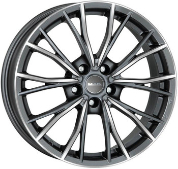Диск MAK Mark 18x8 5x112 ET30 DIA66.60 Gunmetal Mirror Face
