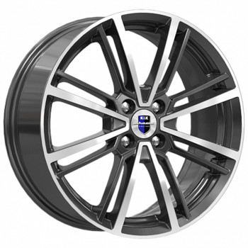 Диск K&K Эрфурт 17x7 4x100 ET45 DIA67.10 Алмаз Черный