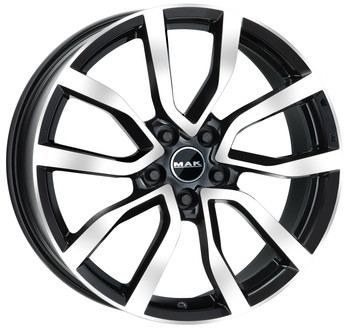 Диск MAK Midlands 21x9.50 5x112 ET25 DIA66.60 Black Mirror