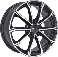 Диск MAK DaVinci 18x8 5x112 ET40 DIA66.60 Black Mirror