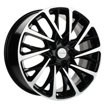 Диск Khomen 1804 18x7.50 5x108 ET45 DIA60.10 Black-FP