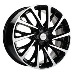 Диск Khomen 1804 18x7.50 5x108 ET45 DIA60.10 Black-FP