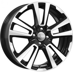 Диск K&K КС874 17x6.50 4x100 ET43 DIA60.10 Алмаз Черный