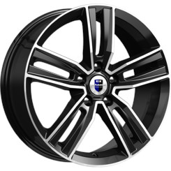 Диск K&K Танаис 18x7 5x108 ET49 DIA67.10 Алмаз Черный