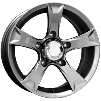 Диск K&K Триал 15x6.50 5x139.70 ET5 DIA110.10 дарк платинум