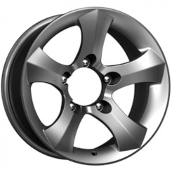 Диск K&K Айсберг 16x8 5x139.70 ET-20 DIA110.10 дарк платинум