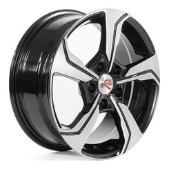 Диск X'trikeRST R026 16x6.50 5x112 ET45 DIA57.10 BK/FP