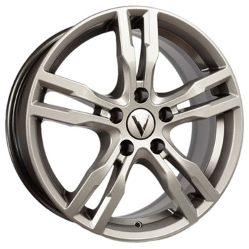 Диск Вектор В193 17x7 5x108 ET50 DIA63.30 Сильвер