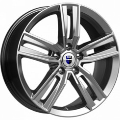 Диск K&K Танаис 18x7 5x114.30 ET50 DIA67.10 Блэк платинум