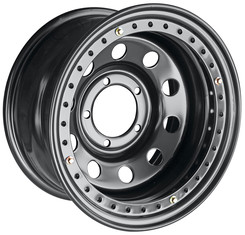 Диск Off-Road-Wheels Black 16x8 5x139.70 ET-24 DIA110.10 черный с бедлоком
