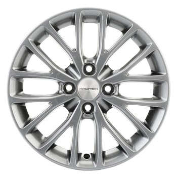 Диск Khomen 1506 15x6 4x100 ET37 DIA60.10 G-Silver