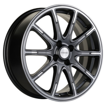 Диск Khomen 1707 17x6.50 4x100 ET41 DIA60.10 GRAY-FP